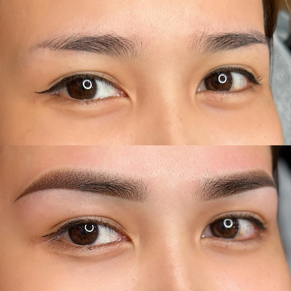 Healed Eyebrow Touch-Up Result